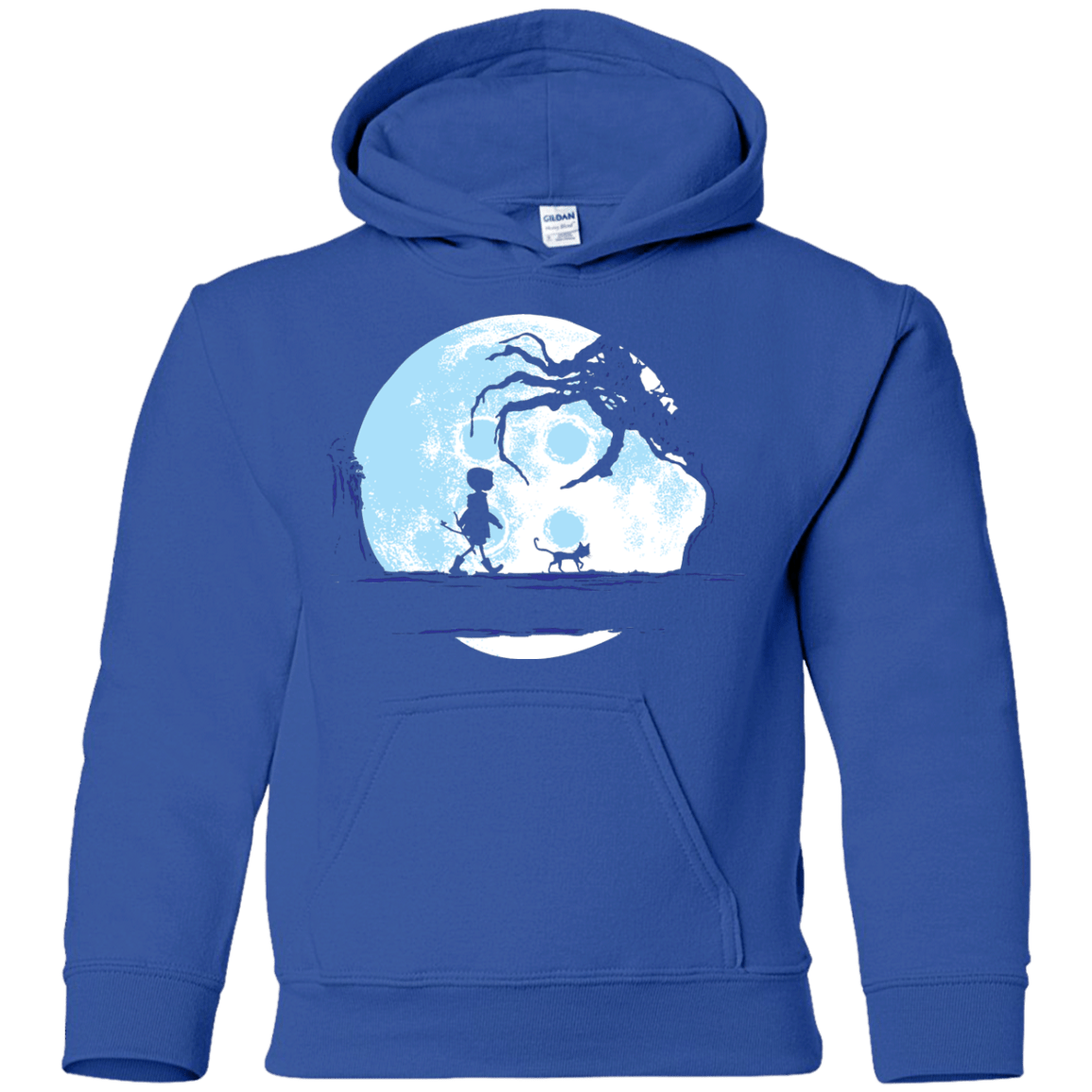 Sweatshirts Royal / YS Perfect Moonwalk- Coraline Youth Hoodie
