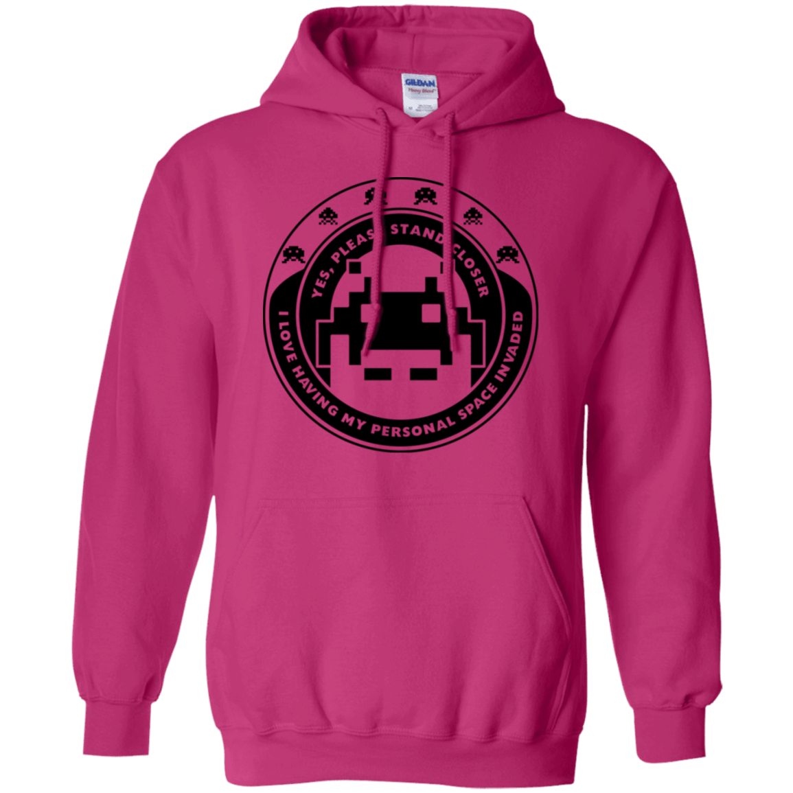 Sweatshirts Heliconia / S Personal Space Invader Pullover Hoodie