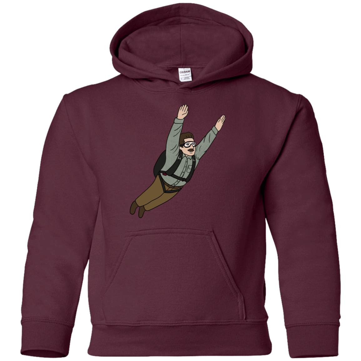 Sweatshirts Maroon / YS Peter is my Hero Youth Hoodie