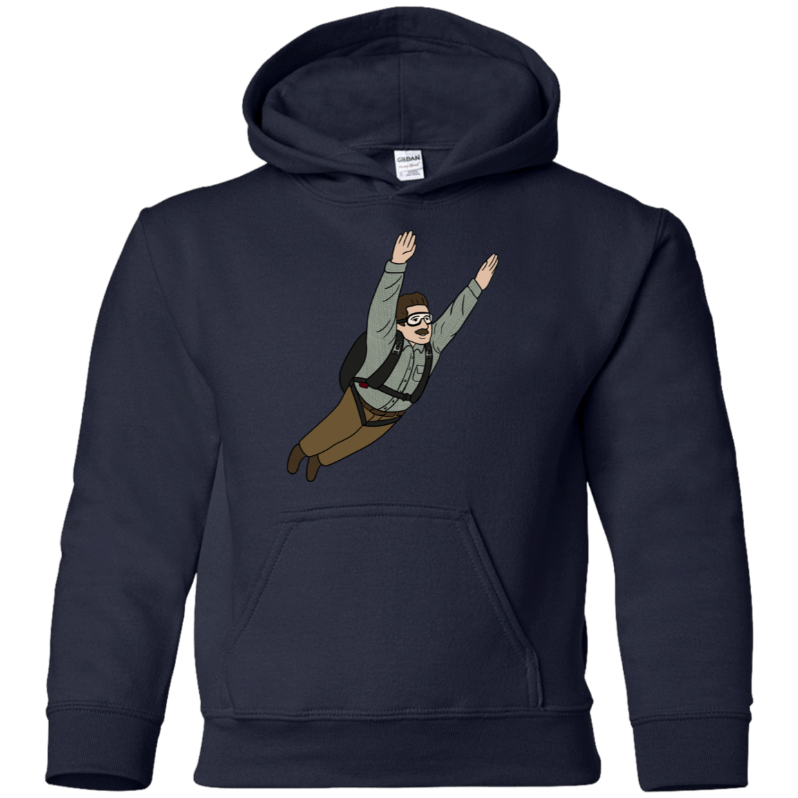 Sweatshirts Navy / YS Peter is my Hero Youth Hoodie