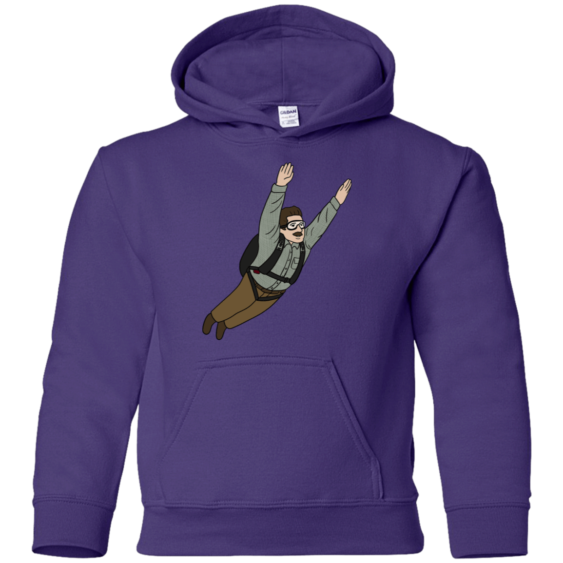 Sweatshirts Purple / YS Peter is my Hero Youth Hoodie