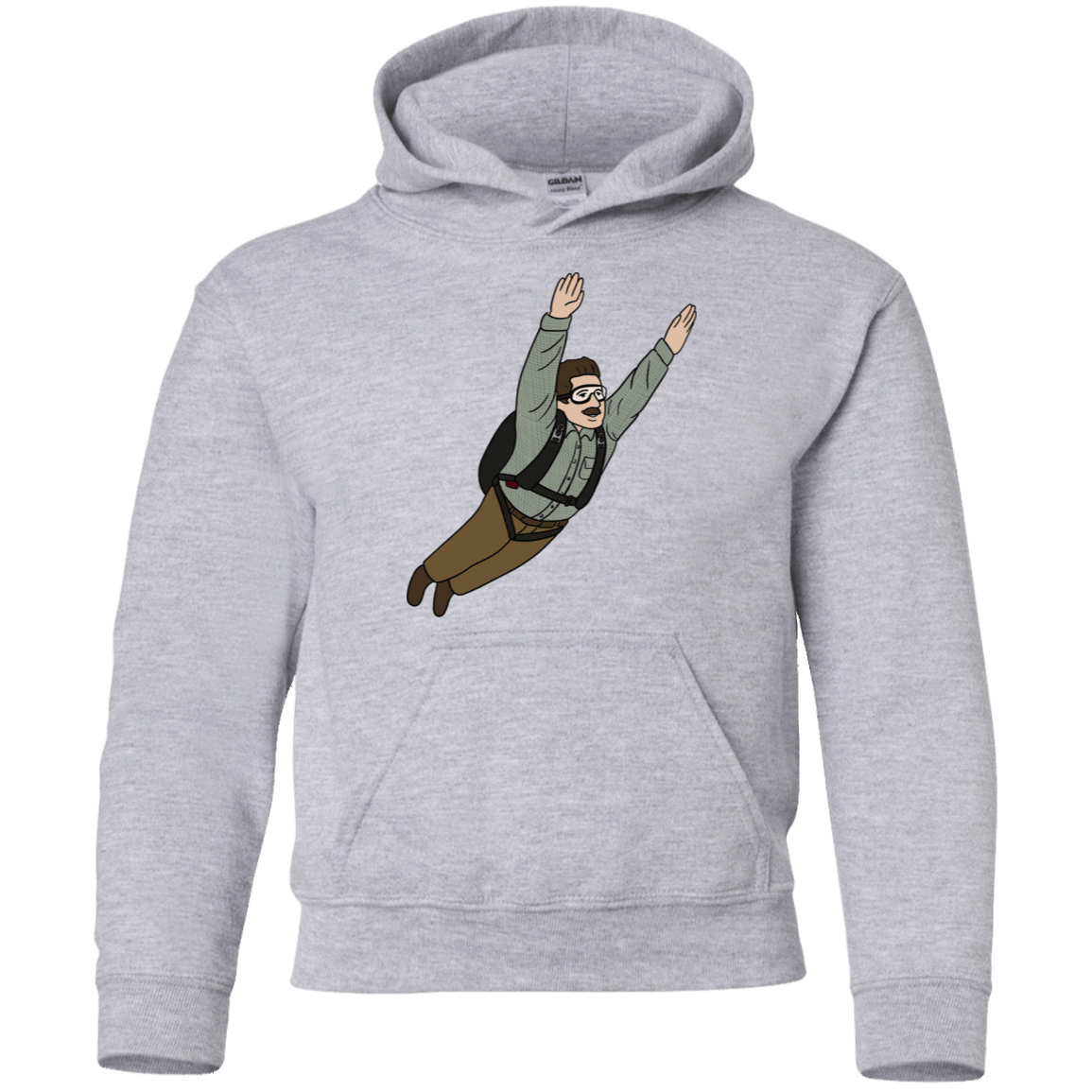 Sweatshirts Sport Grey / YS Peter is my Hero Youth Hoodie