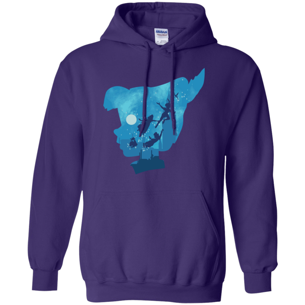 Sweatshirts Purple / S Peter Portrait Pullover Hoodie
