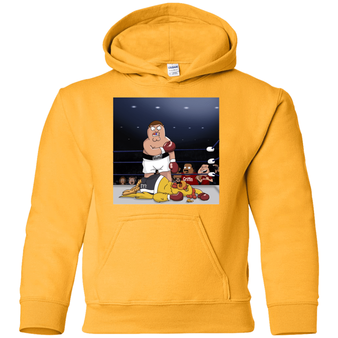 Sweatshirts Gold / YS Peter vs Giant Chicken Youth Hoodie
