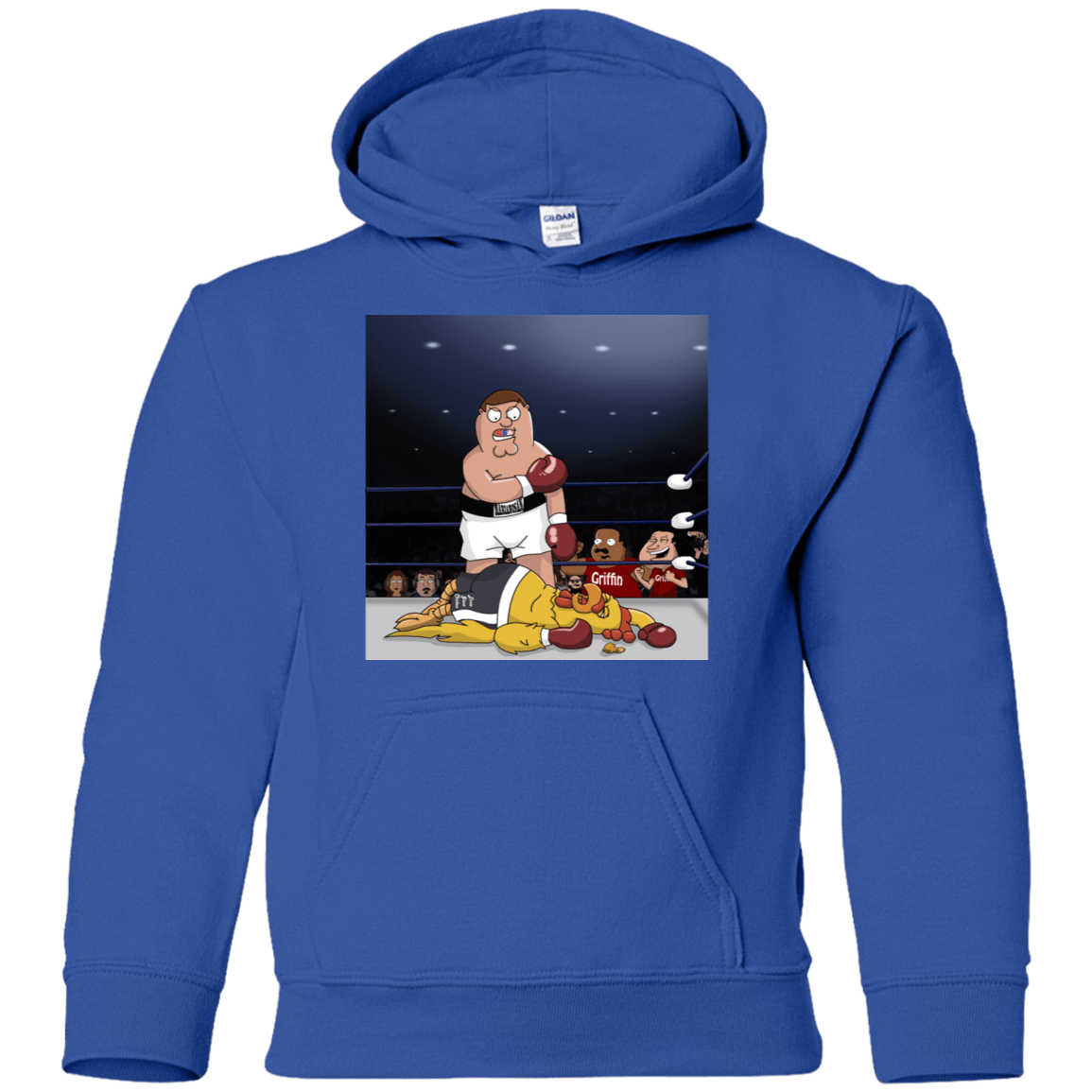 Sweatshirts Royal / YS Peter vs Giant Chicken Youth Hoodie
