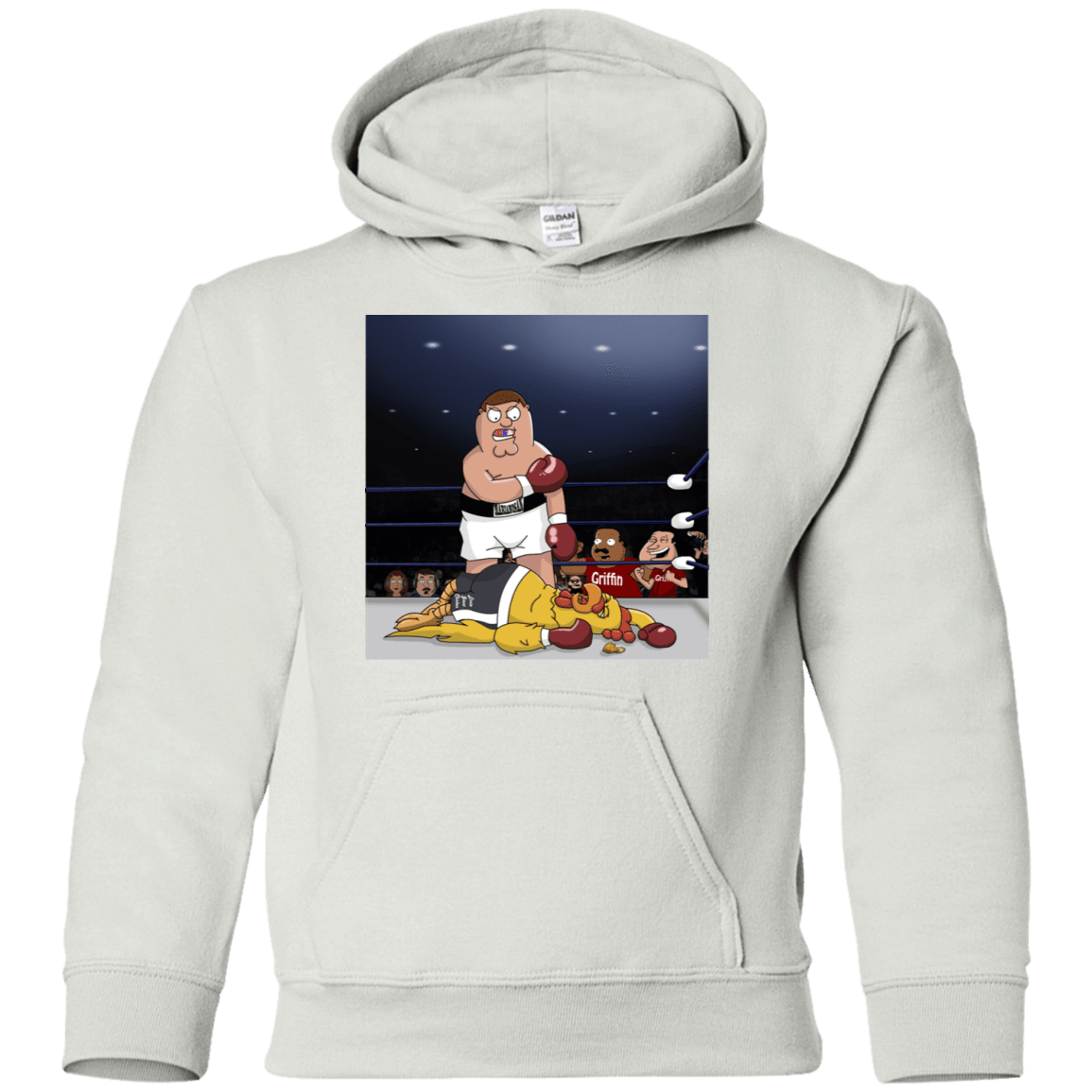 Sweatshirts White / YS Peter vs Giant Chicken Youth Hoodie