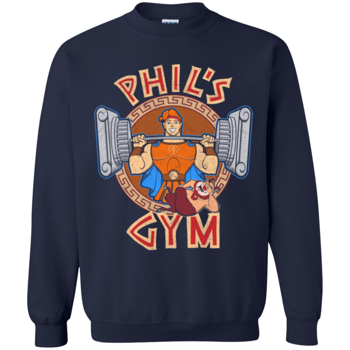 Sweatshirts Navy / Small Phil's Gym Crewneck Sweatshirt