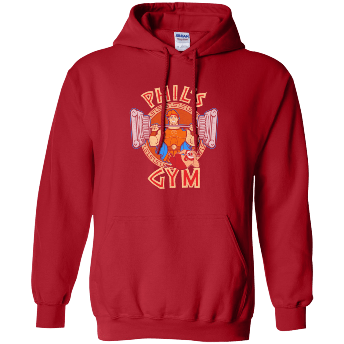 Sweatshirts Red / Small Phil's Gym Pullover Hoodie