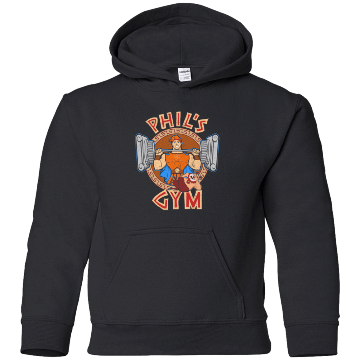 Sweatshirts Black / YS Phil's Gym Youth Hoodie