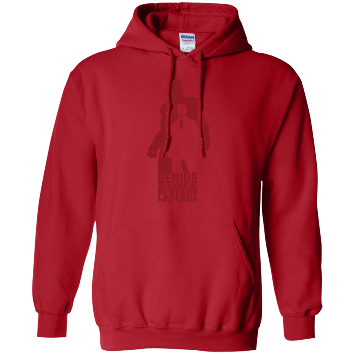 Sweatshirts Red / Small Philanthropist Club Pullover Hoodie