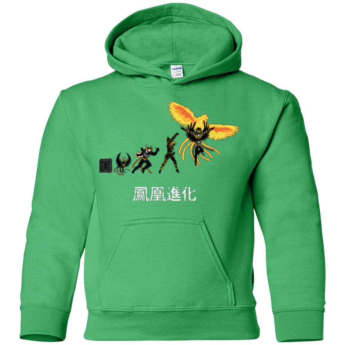 Sweatshirts Irish Green / YS Phoenix Evolution Youth Hoodie