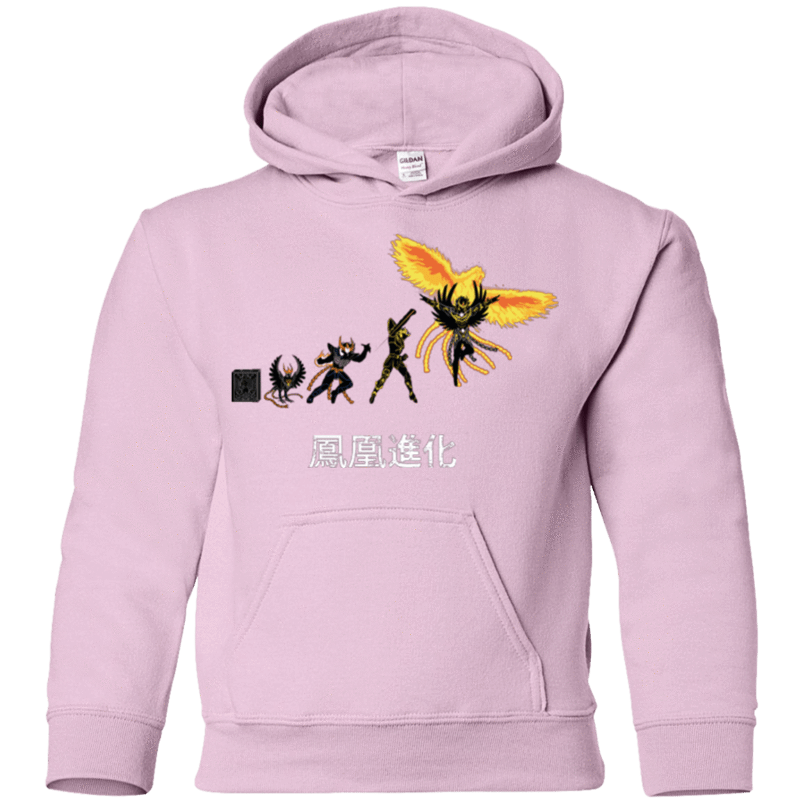 Sweatshirts Light Pink / YS Phoenix Evolution Youth Hoodie