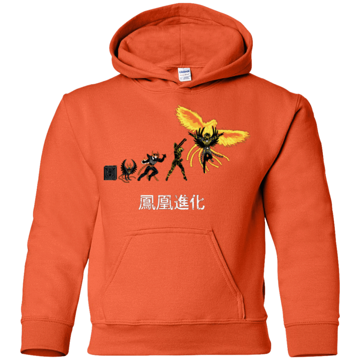 Sweatshirts Orange / YS Phoenix Evolution Youth Hoodie