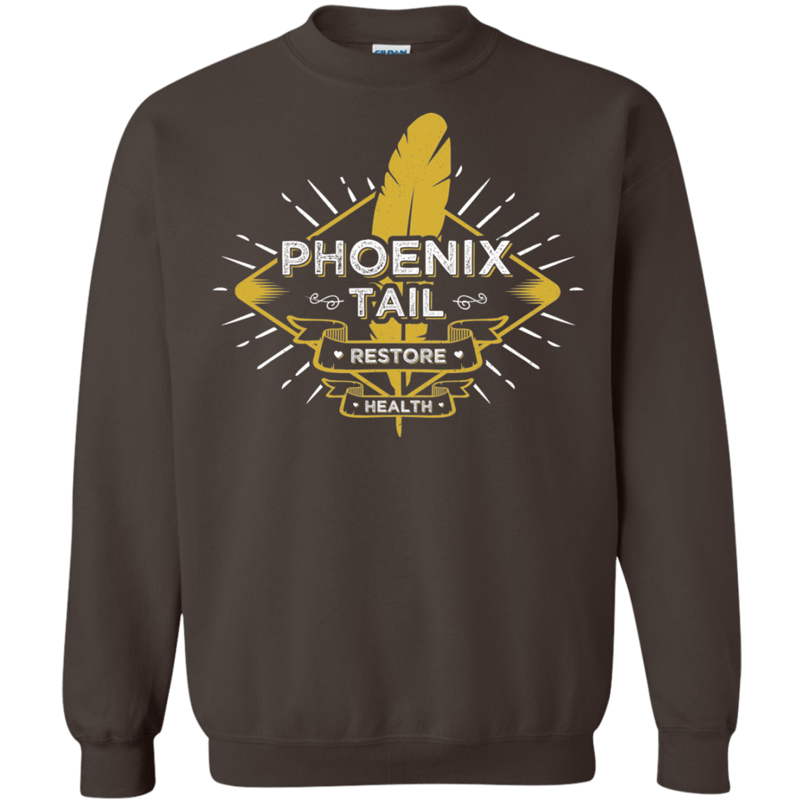 Sweatshirts Dark Chocolate / Small Phoenix Tail Crewneck Sweatshirt