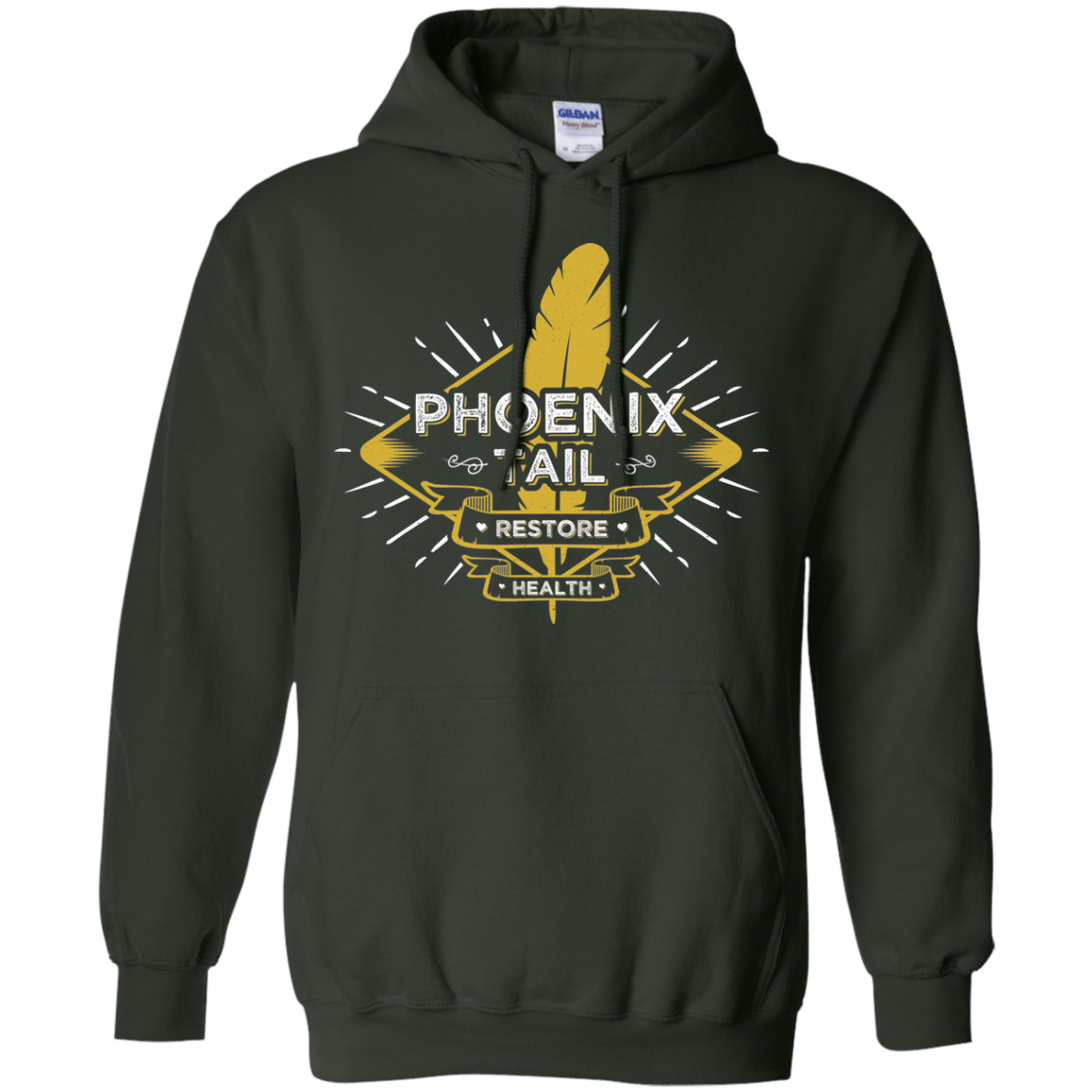 Phoenix Tail Pullover Hoodie