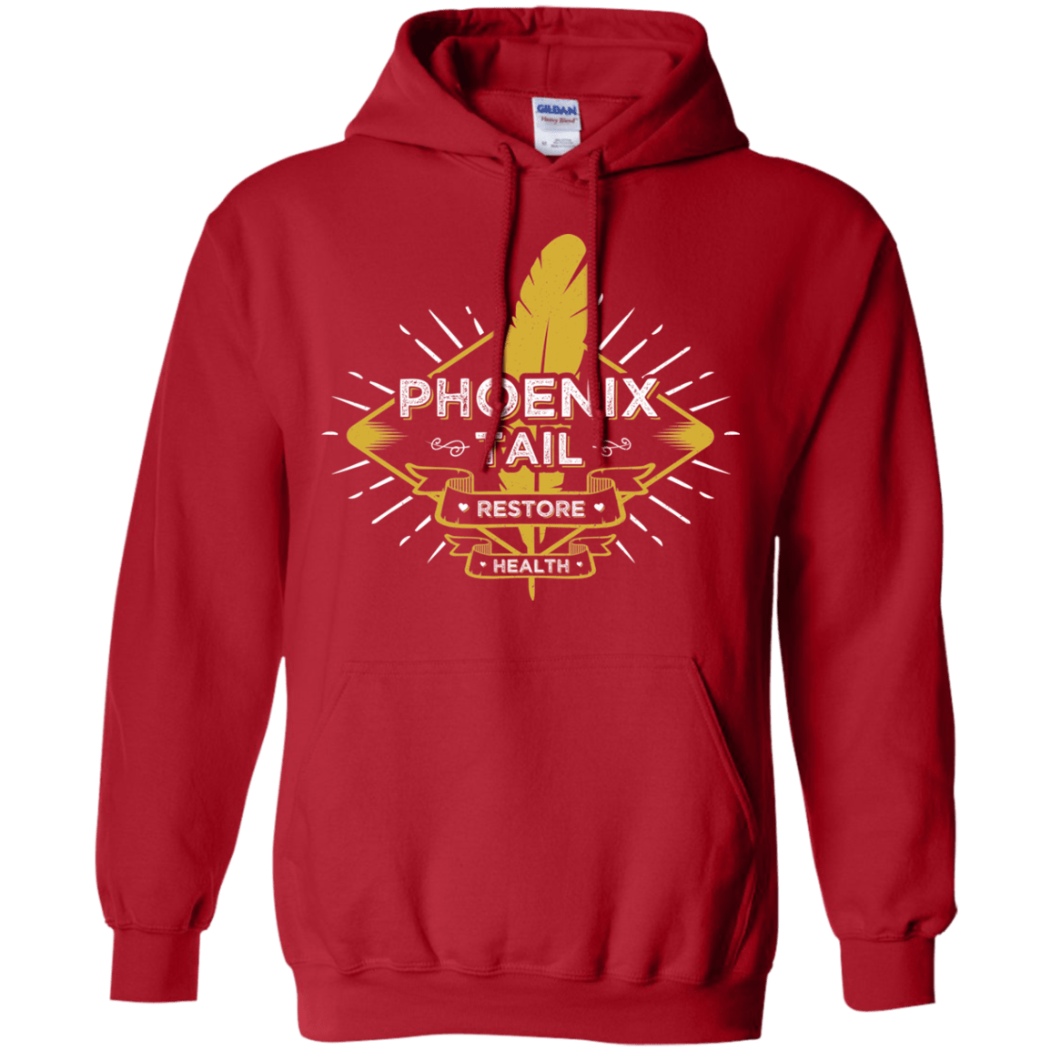 Phoenix Tail Pullover Hoodie