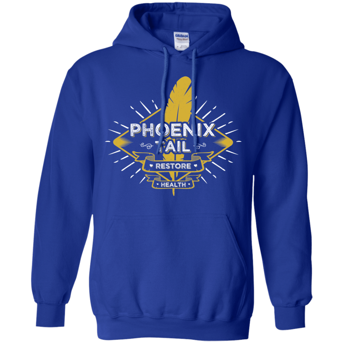 Sweatshirts Royal / Small Phoenix Tail Pullover Hoodie