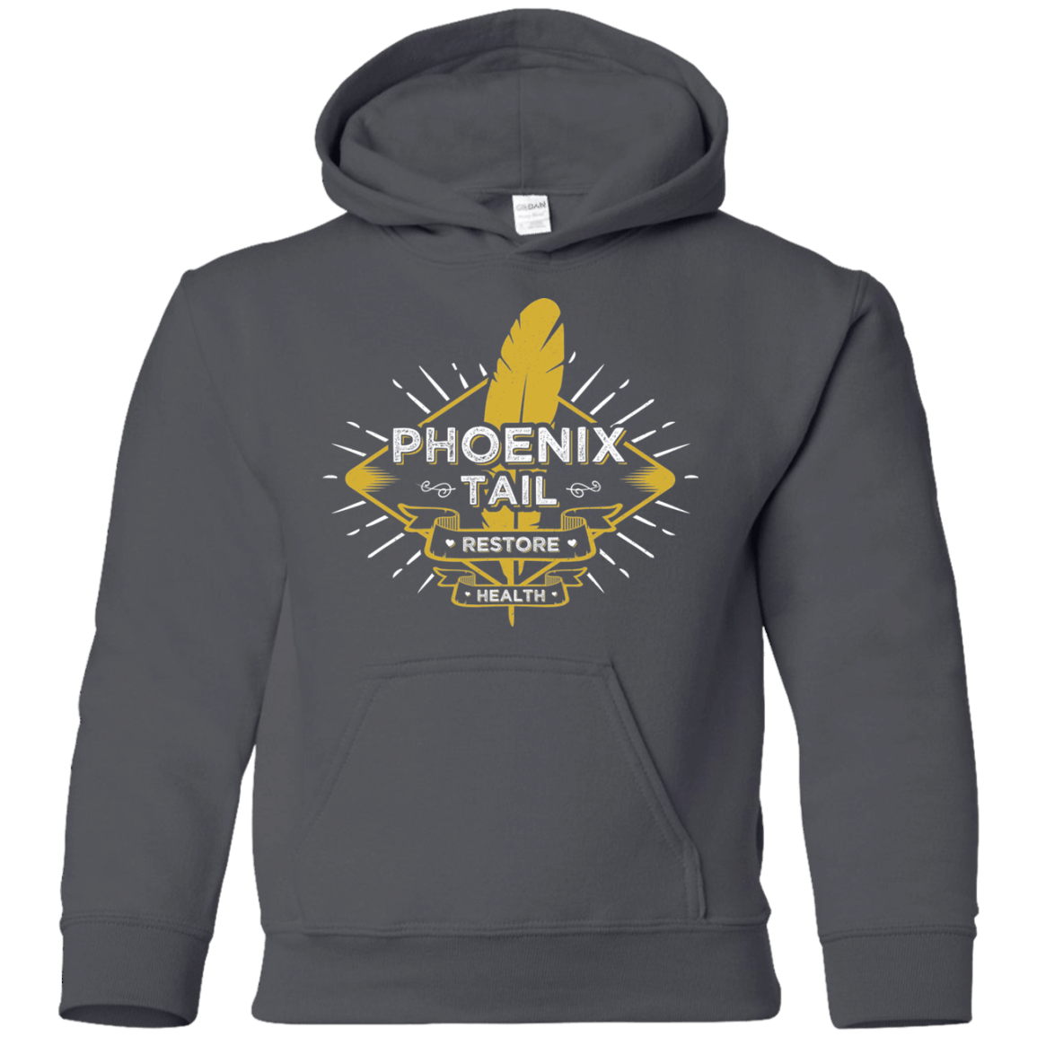 Phoenix Tail Youth Hoodie