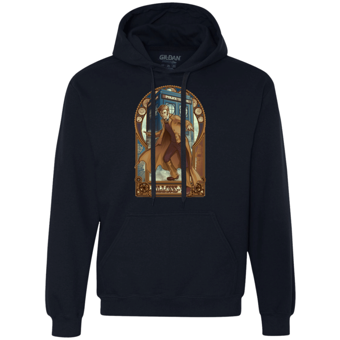 Sweatshirts Navy / Small Physicker Whom Premium Fleece Hoodie