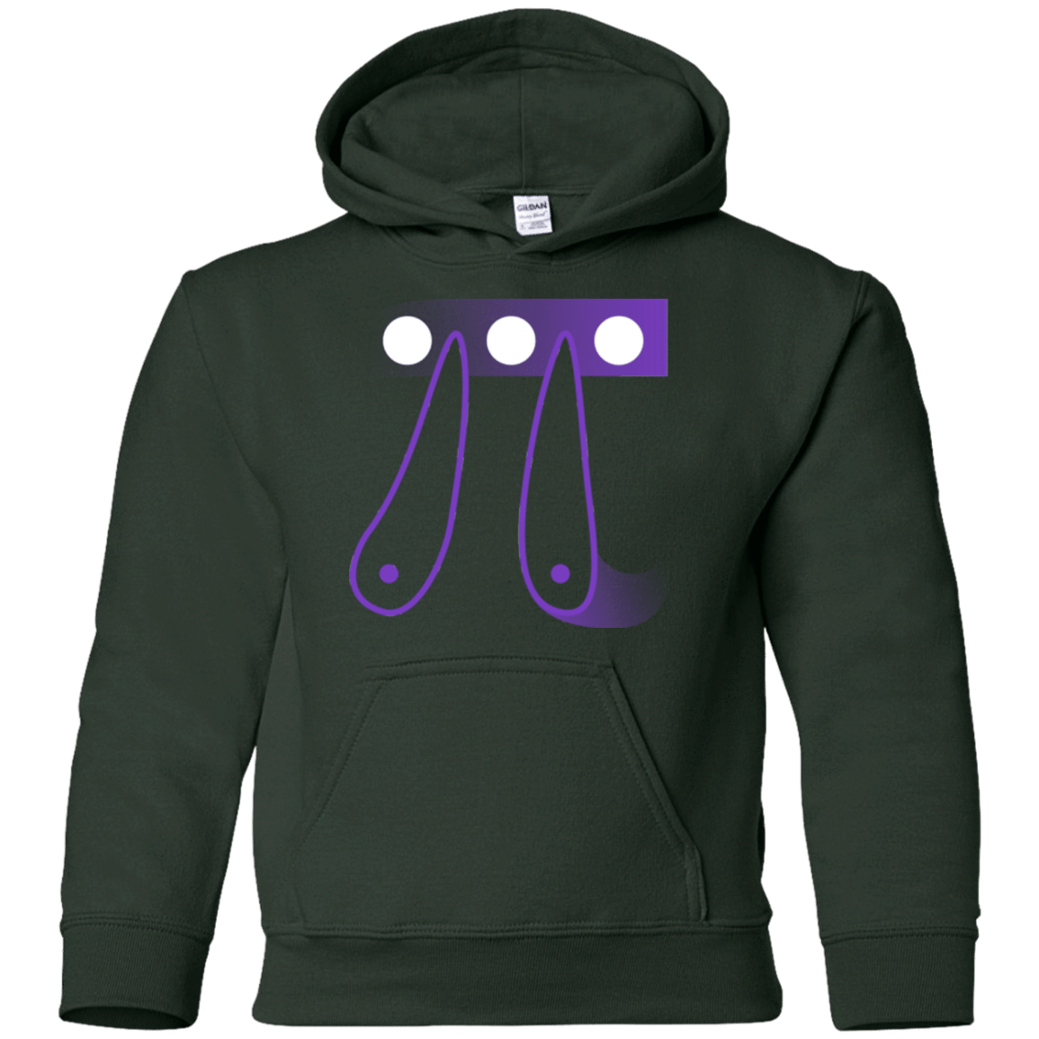Sweatshirts Forest Green / YS Pi Ball Youth Hoodie