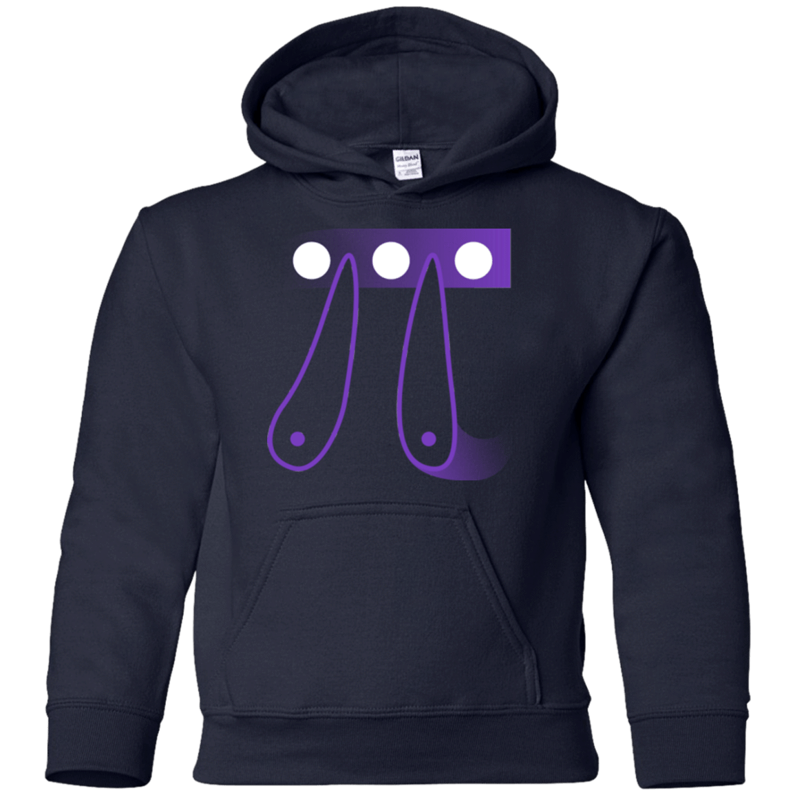 Sweatshirts Navy / YS Pi Ball Youth Hoodie
