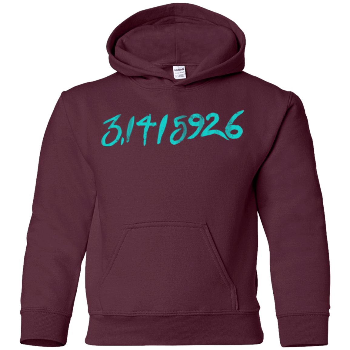 Sweatshirts Maroon / YS Pi Date Youth Hoodie