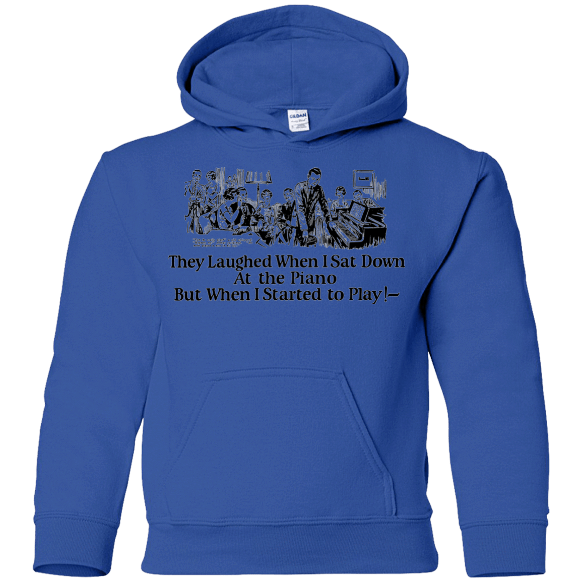 Sweatshirts Royal / YS Piano Youth Hoodie