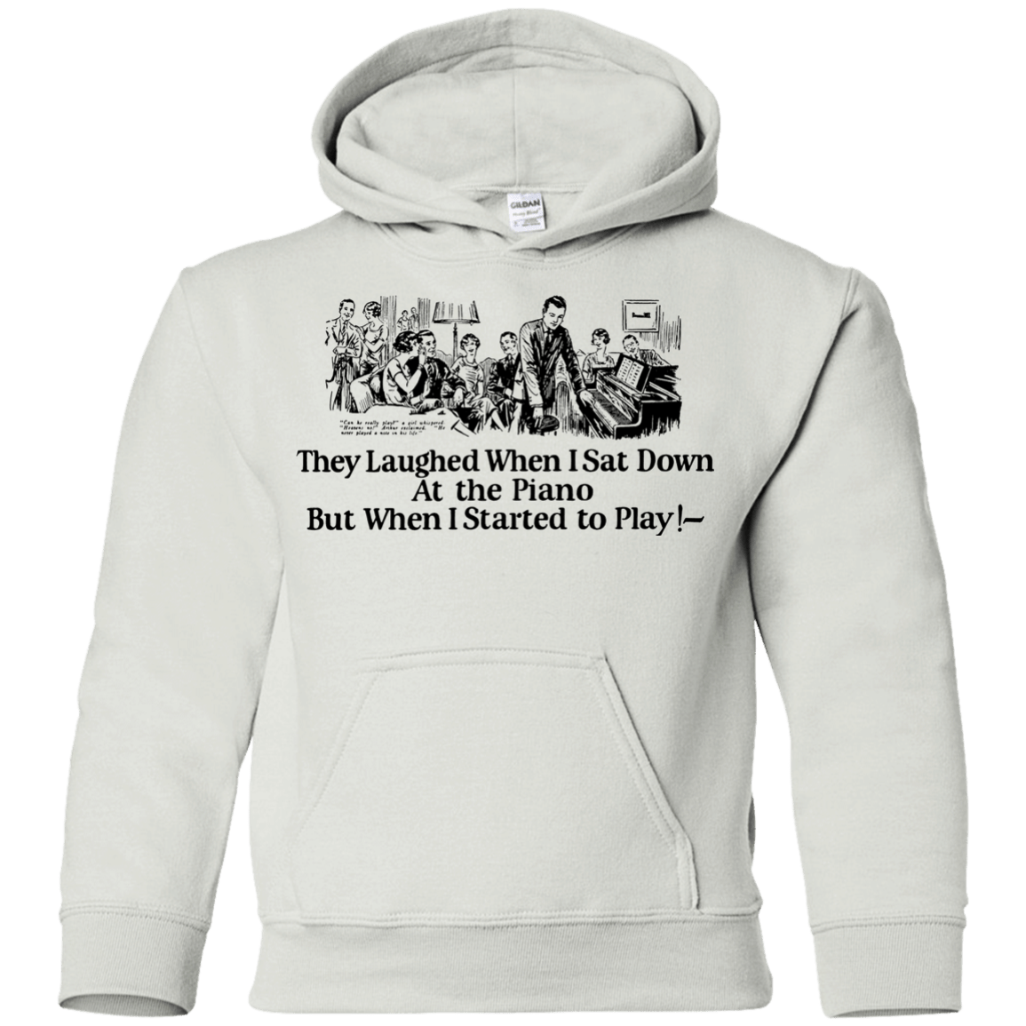Sweatshirts White / YS Piano Youth Hoodie