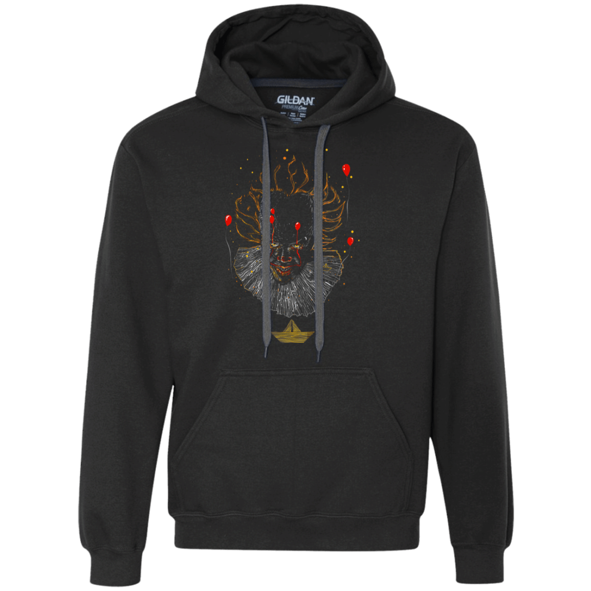 Sweatshirts Black / S Picture From The Floating World Premium Fleece Hoodie