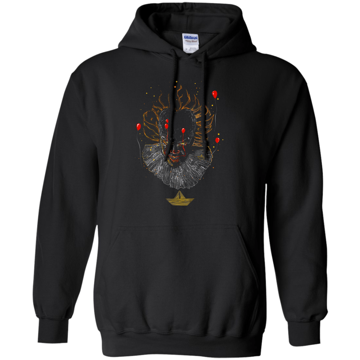 Sweatshirts Black / S Picture From The Floating World Pullover Hoodie