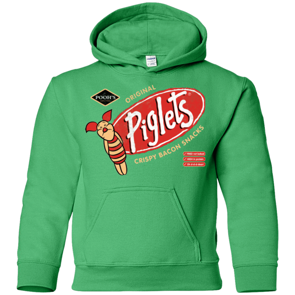 Sweatshirts Irish Green / YS Pigsnacks Youth Hoodie