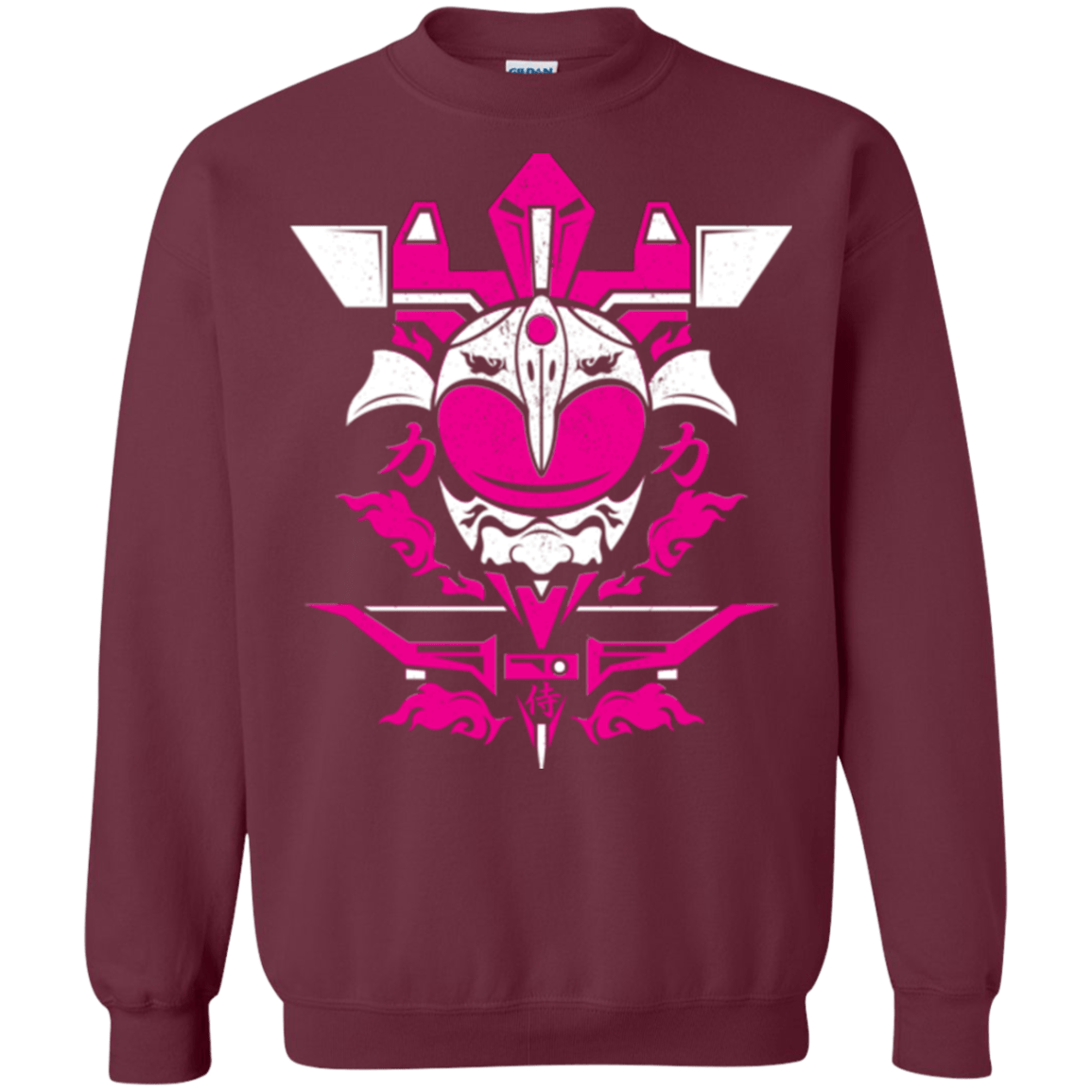 Sweatshirts Maroon / Small Pink Ranger Crewneck Sweatshirt