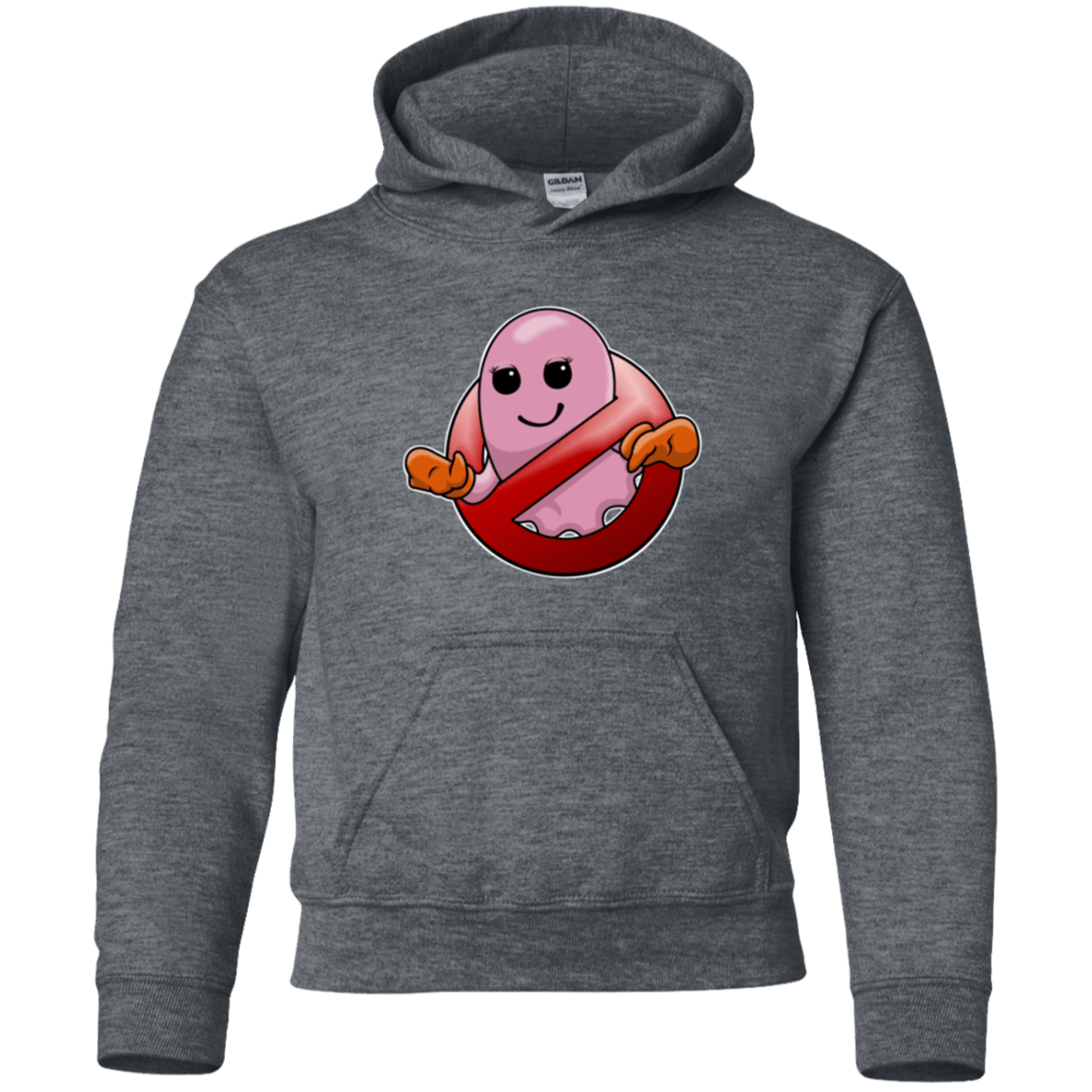 Sweatshirts Dark Heather / YS Pinky Buster Youth Hoodie