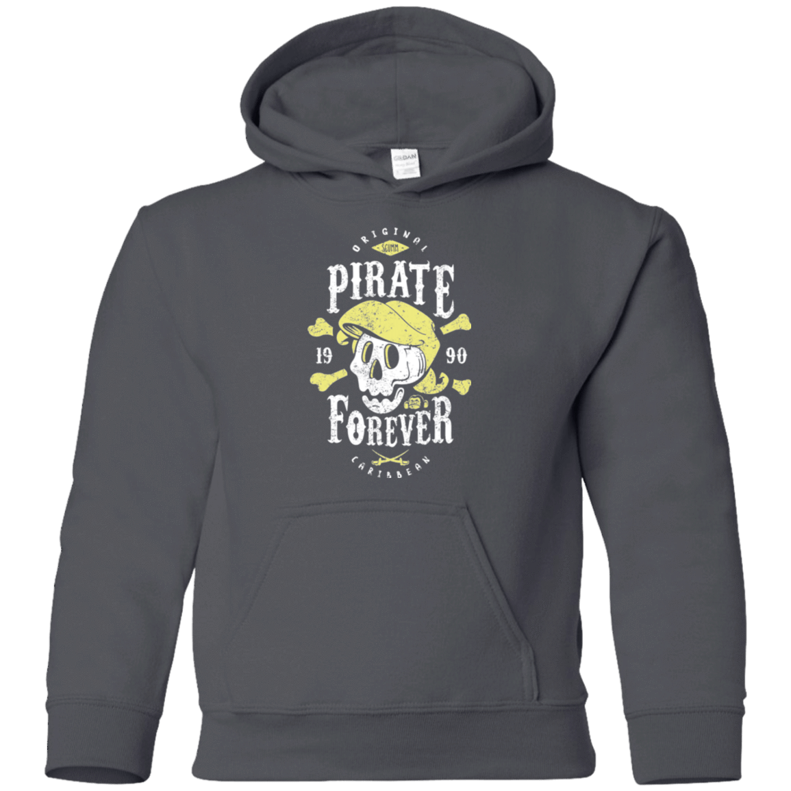 Sweatshirts Charcoal / YS Pirate Forever Youth Hoodie