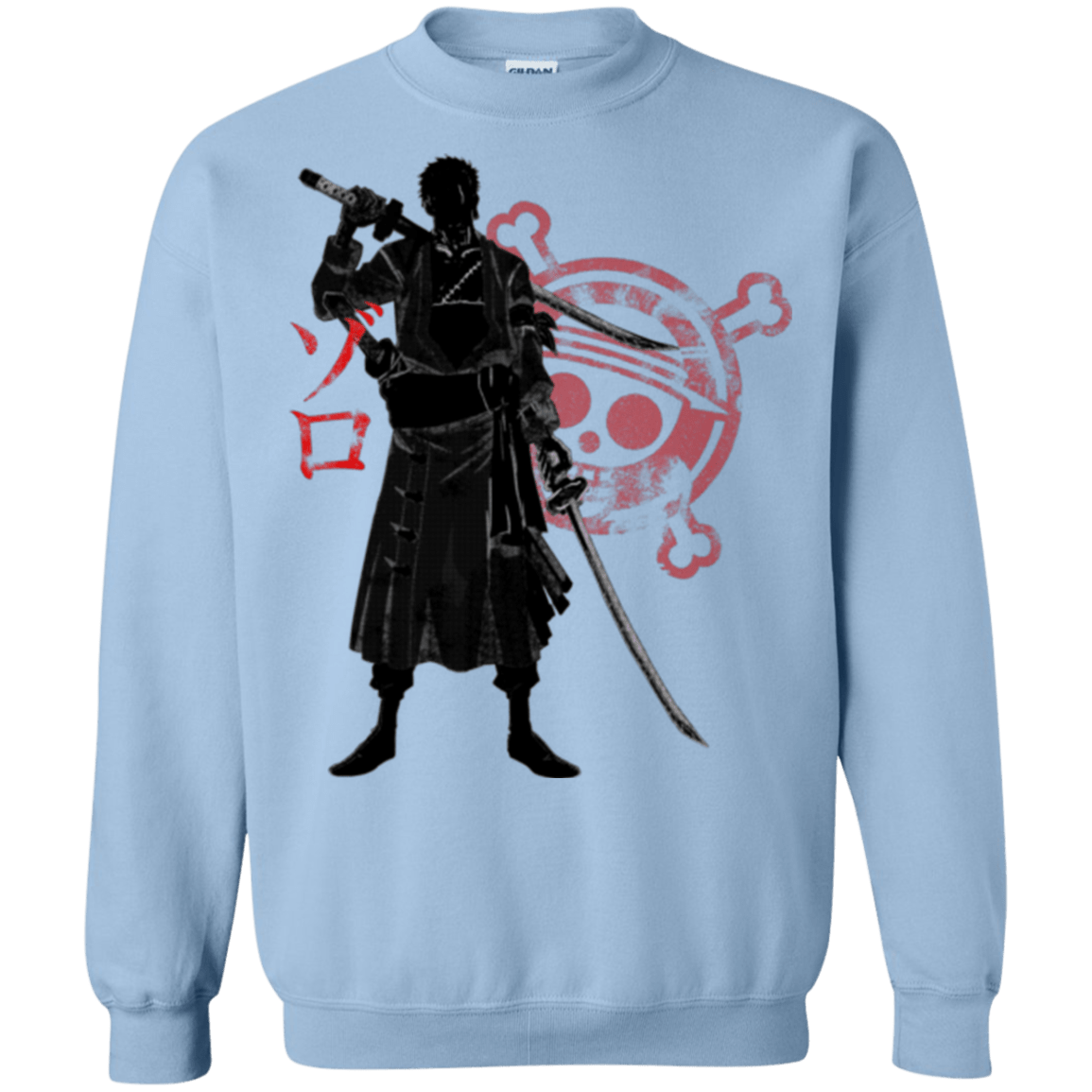 Sweatshirts Light Blue / Small Pirate Hunter (2) Crewneck Sweatshirt