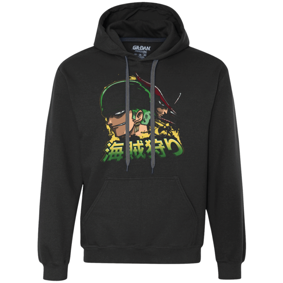 Sweatshirts Black / Small Pirate Hunter (3) Premium Fleece Hoodie