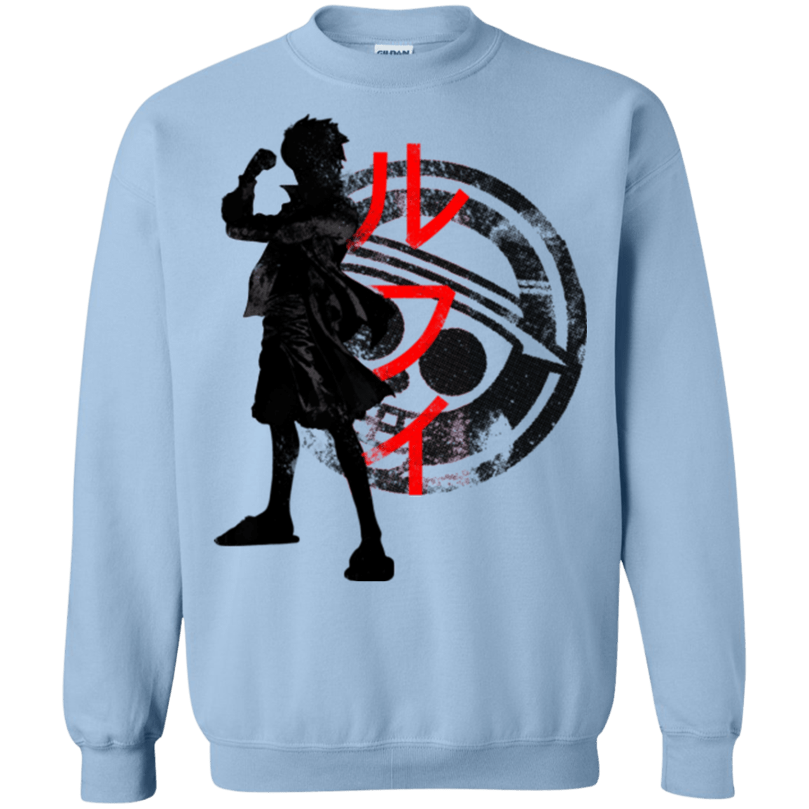 Sweatshirts Light Blue / Small Pirate King Crewneck Sweatshirt