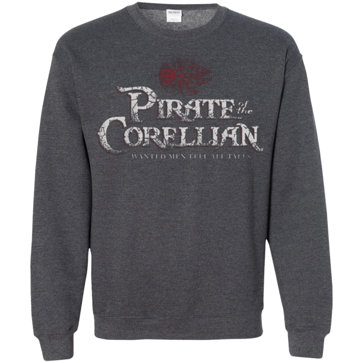 Sweatshirts Dark Heather / Small Pirate of the Corellian Crewneck Sweatshirt