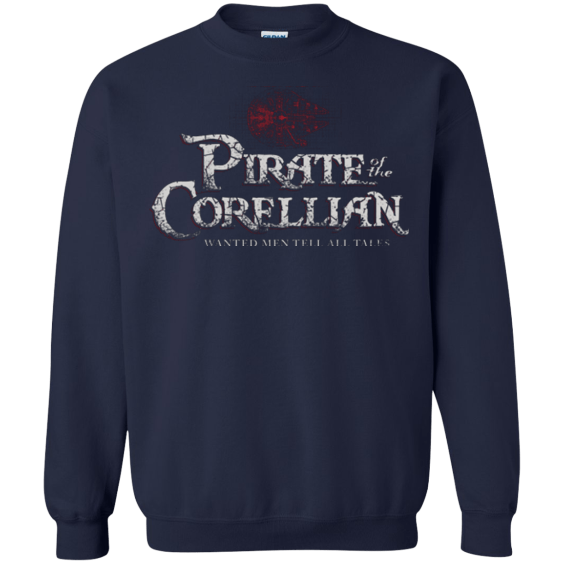 Sweatshirts Navy / Small Pirate of the Corellian Crewneck Sweatshirt