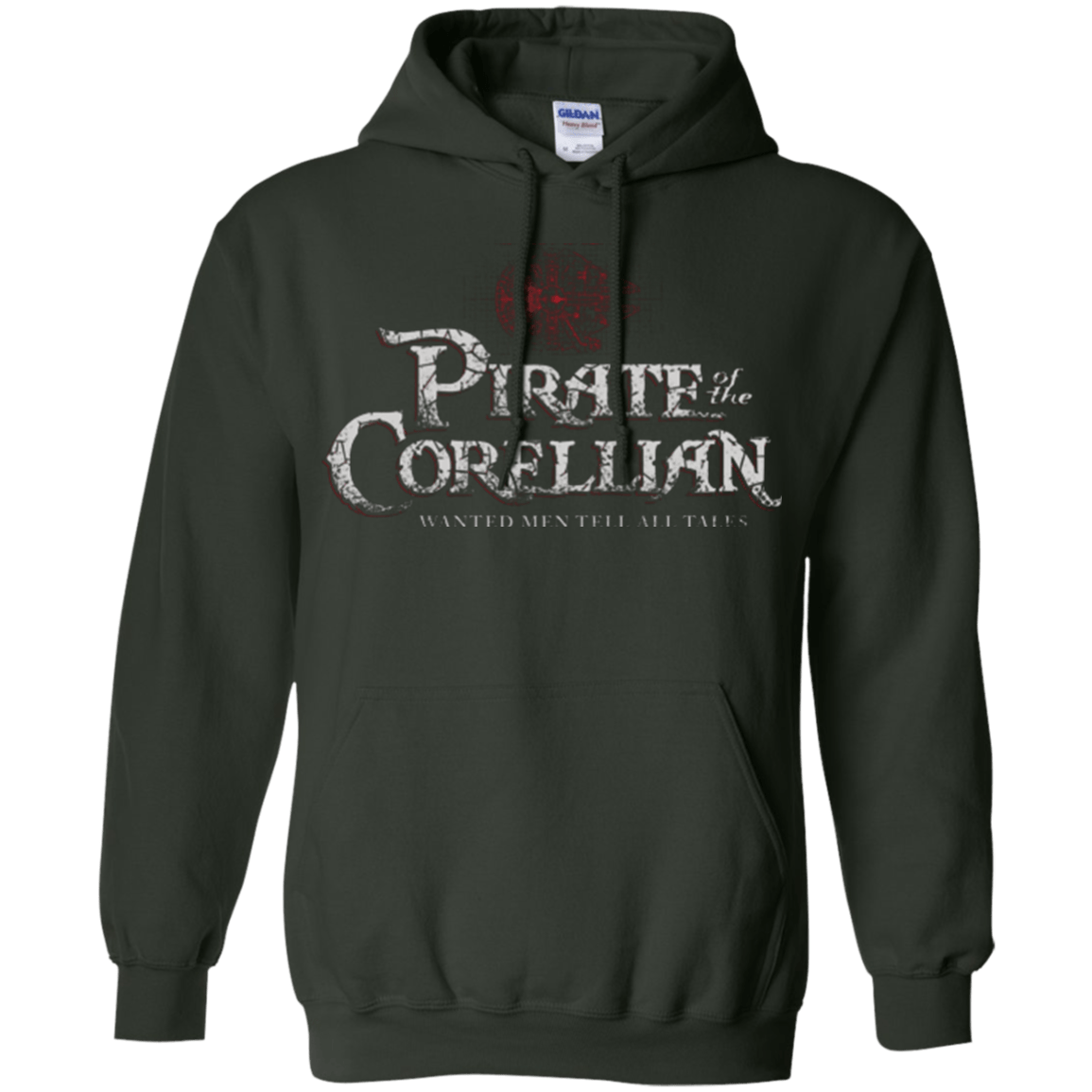 Sweatshirts Forest Green / Small Pirate of the Corellian Pullover Hoodie