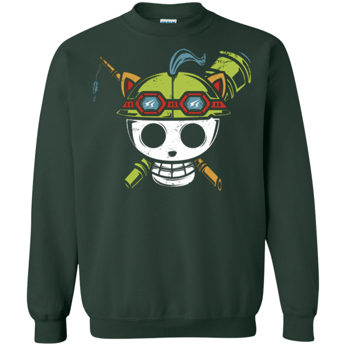 Sweatshirts Forest Green / Small Pirate Scout Crewneck Sweatshirt