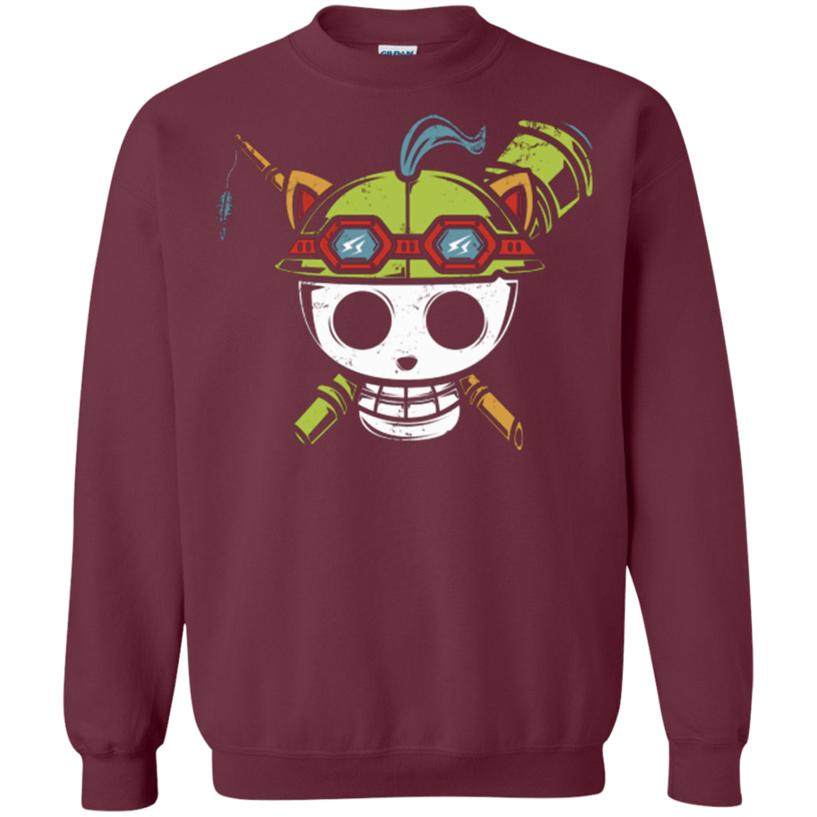 Sweatshirts Maroon / Small Pirate Scout Crewneck Sweatshirt