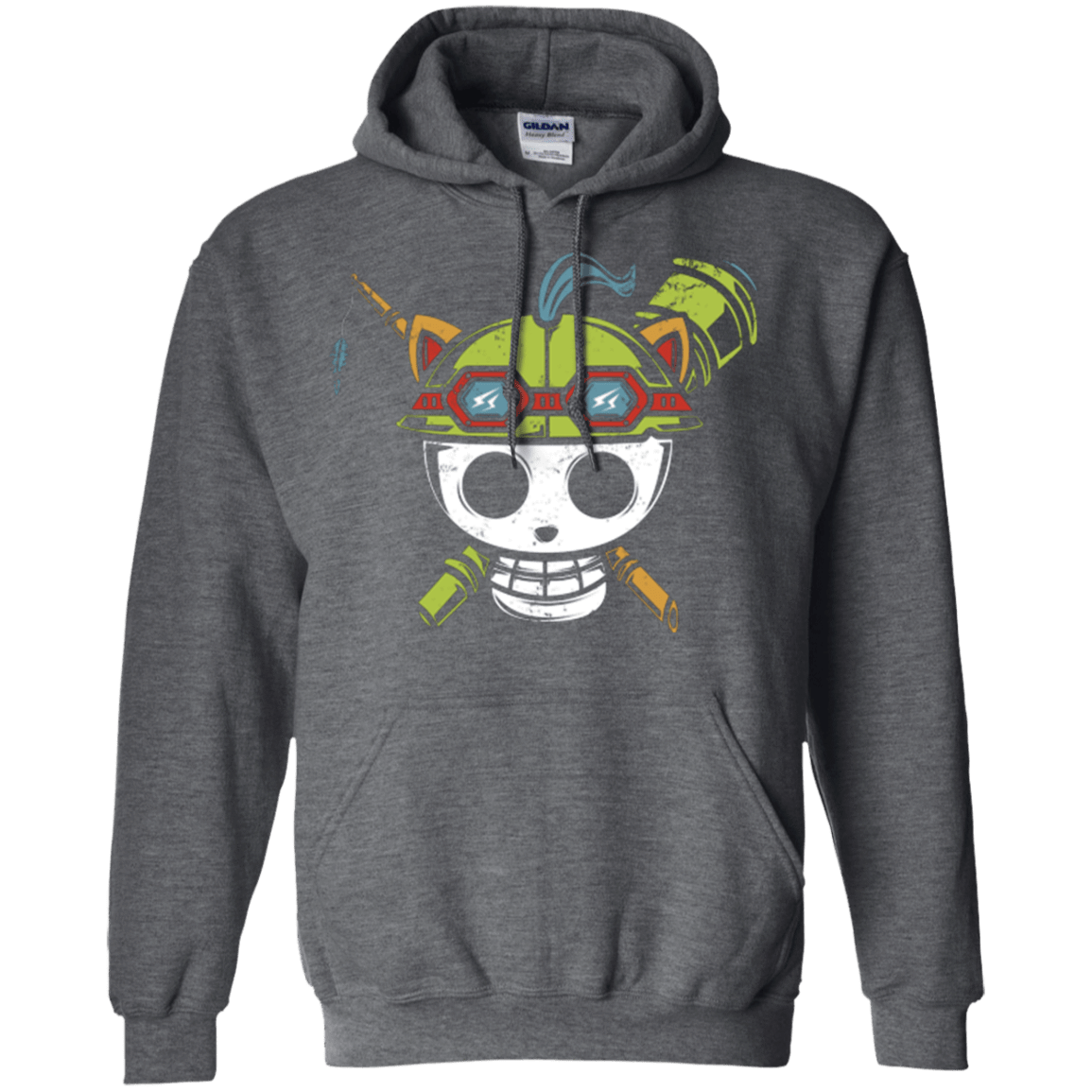 Sweatshirts Dark Heather / Small Pirate Scout Pullover Hoodie