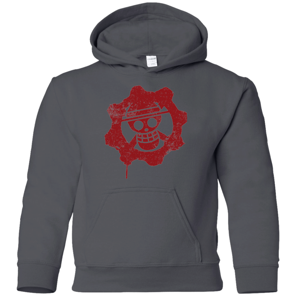Sweatshirts Charcoal / YS Pirates of War Youth Hoodie