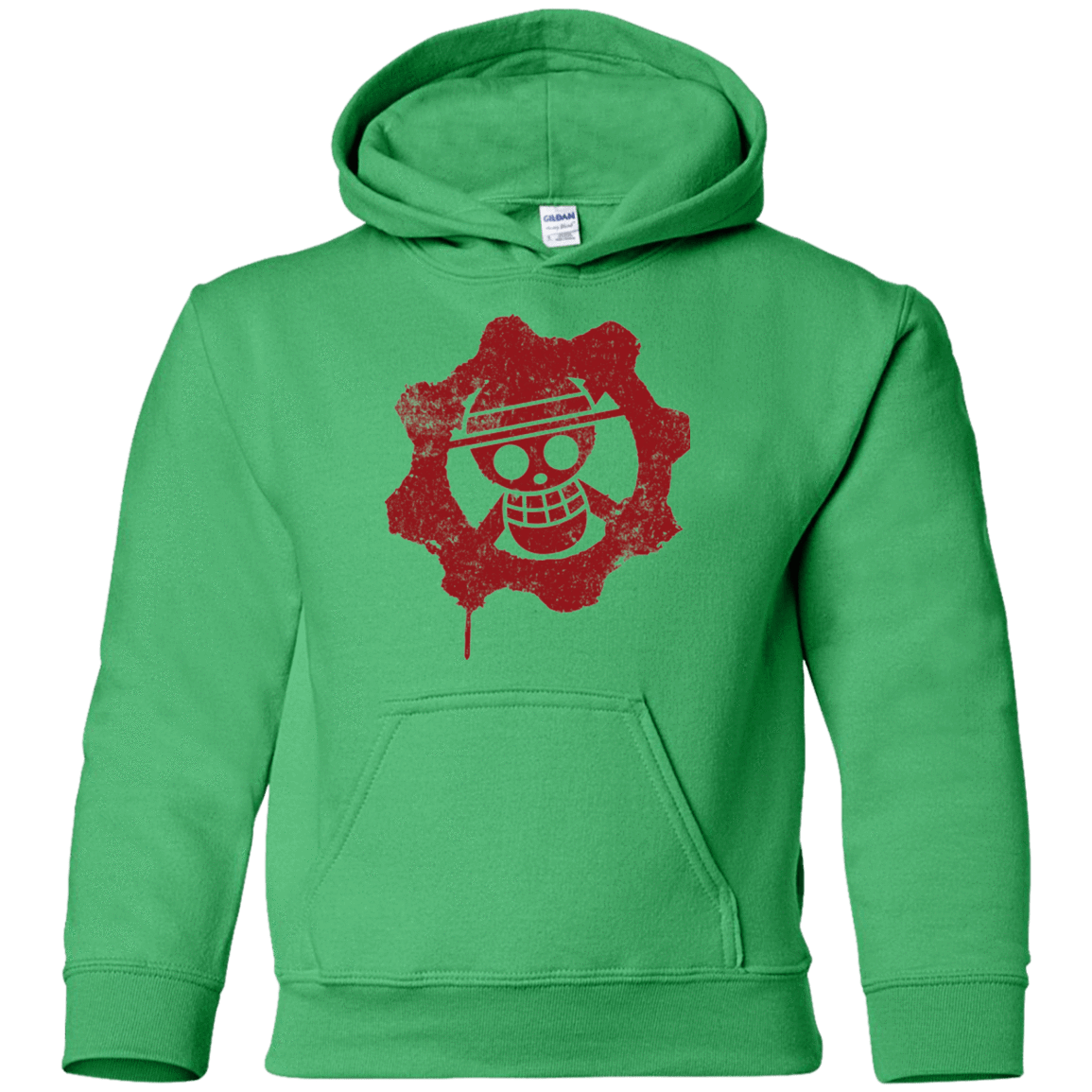 Sweatshirts Irish Green / YS Pirates of War Youth Hoodie