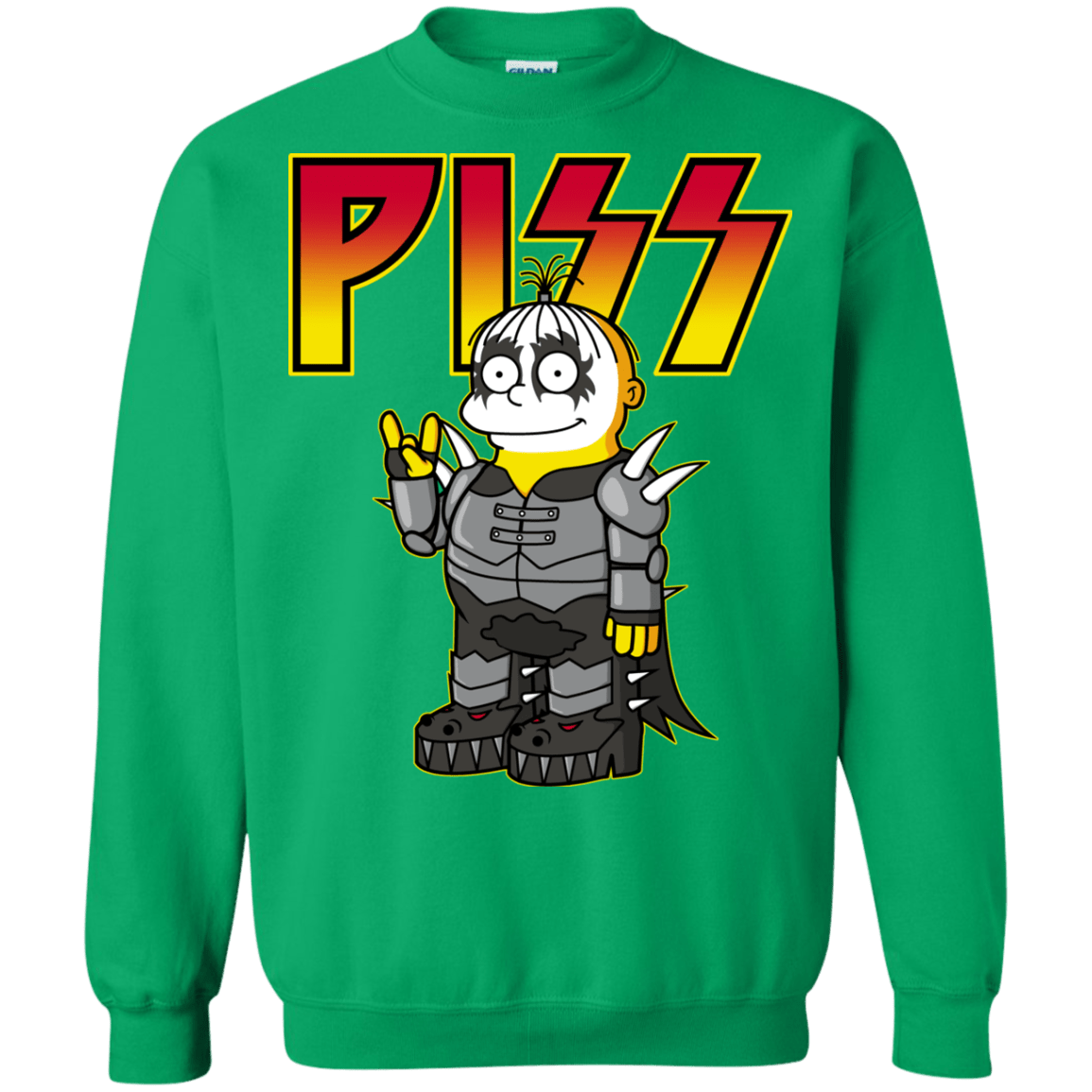 Sweatshirts Irish Green / S Piss Crewneck Sweatshirt