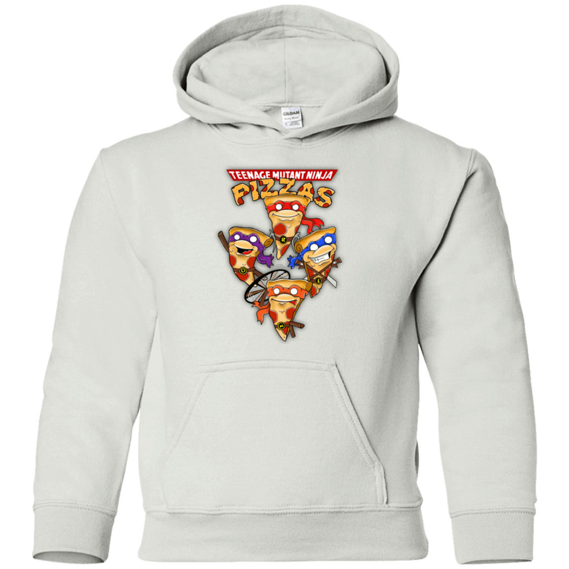 Sweatshirts White / YS Pizza Ninjas Youth Hoodie