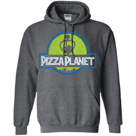 Sweatshirts Dark Heather / S Pizza Planet Pullover Hoodie