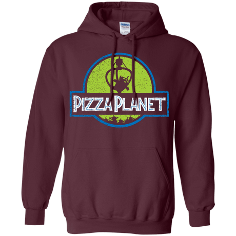 Sweatshirts Maroon / S Pizza Planet Pullover Hoodie