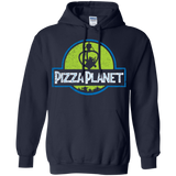 Sweatshirts Navy / S Pizza Planet Pullover Hoodie